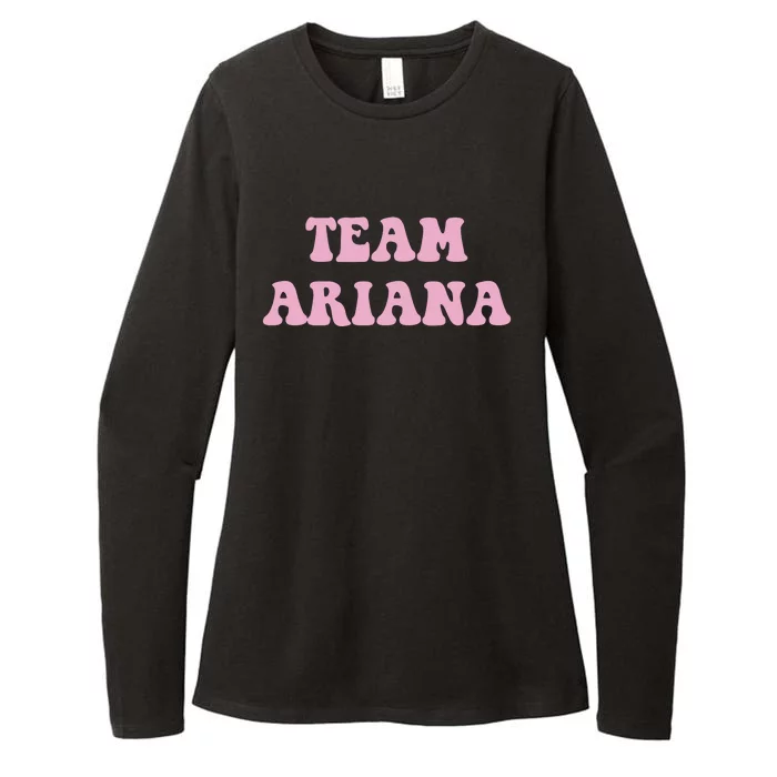 Team Ariana Womens CVC Long Sleeve Shirt