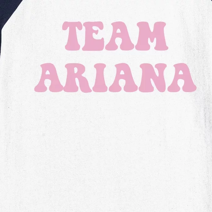 Team Ariana Baseball Sleeve Shirt