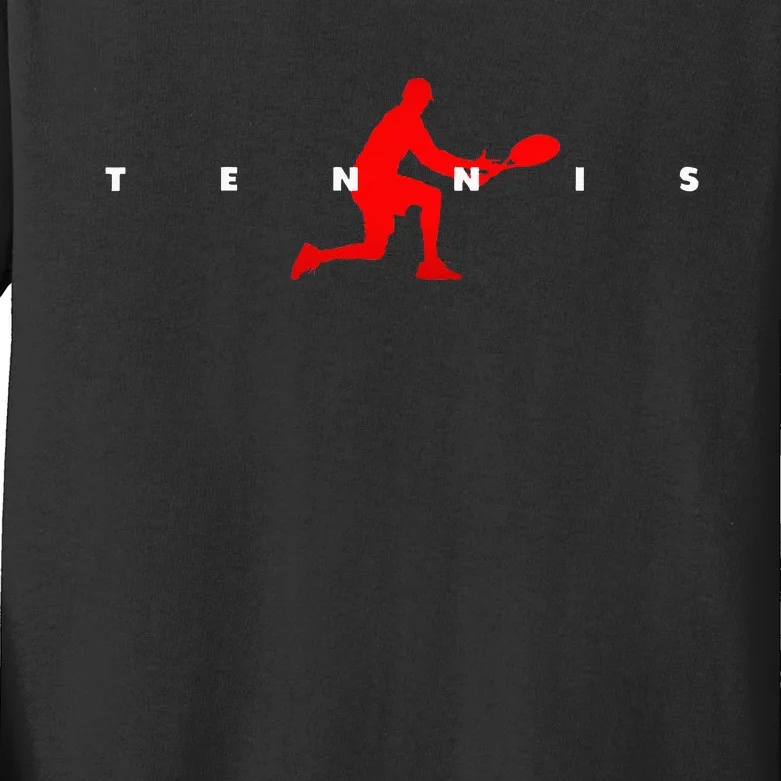 Tennis Apparel Tennis Kids Long Sleeve Shirt