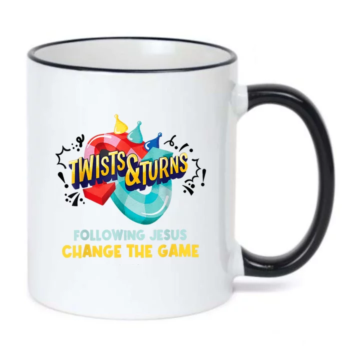 Twists And Turns VBS Follow Jesus Change The Games Black Color Changing Mug