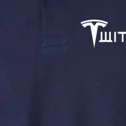 Twitter And Tesla Combined Logo Softstyle Adult Sport Polo