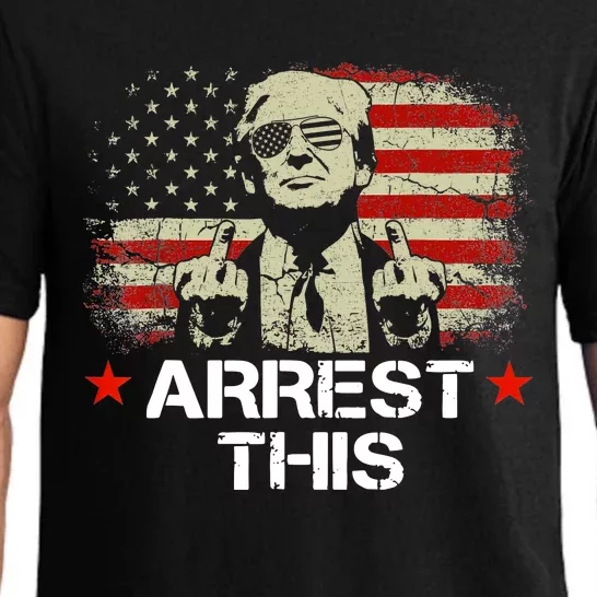 Trump Arrest This Funny Trump 2024 Convicted Felon Pajama Set