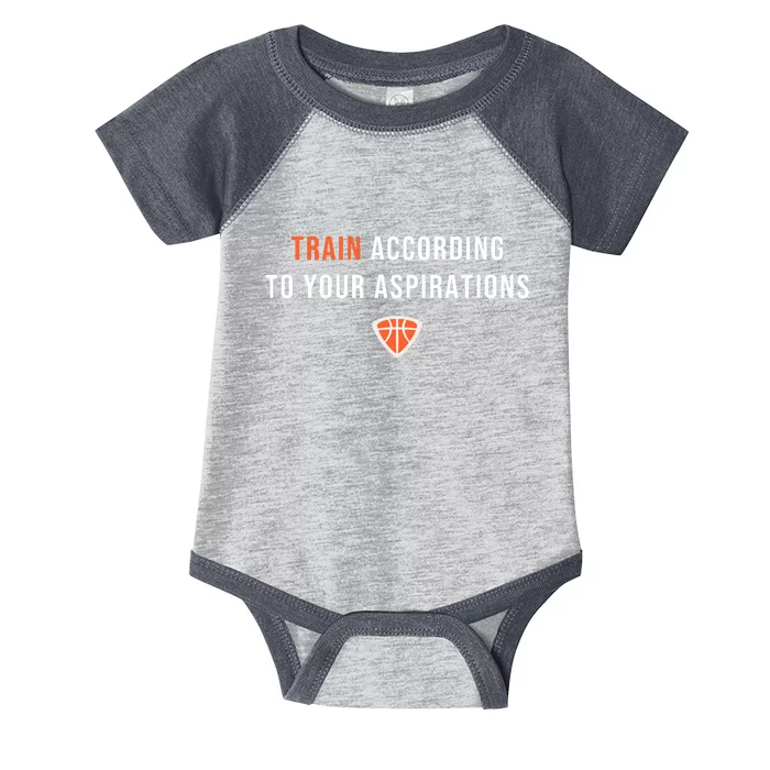 Train According To Your Aspirations Infant Baby Jersey Bodysuit