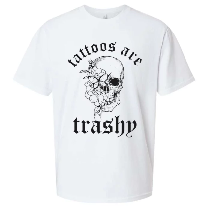 Tattoos Are Trashy Sueded Cloud Jersey T-Shirt