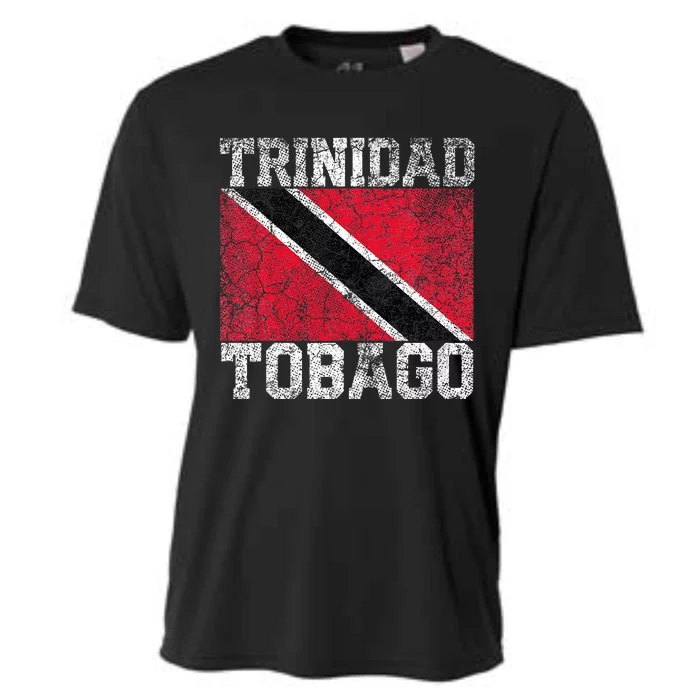 Trinidad And Tobago Flag National Pride Roots Country Family Cooling Performance Crew T-Shirt