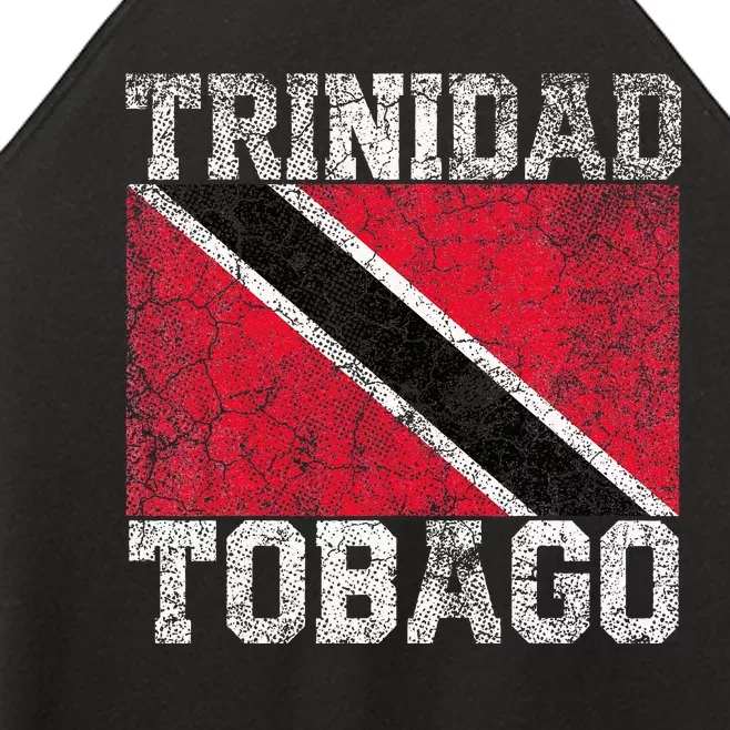 Trinidad And Tobago Flag National Pride Roots Country Family Women’s Perfect Tri Rocker Tank