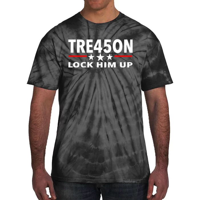 TRE45ON Anti Trump Treason 45 Tie-Dye T-Shirt