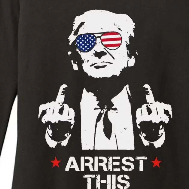 Trump Arrest This Womens CVC Long Sleeve Shirt