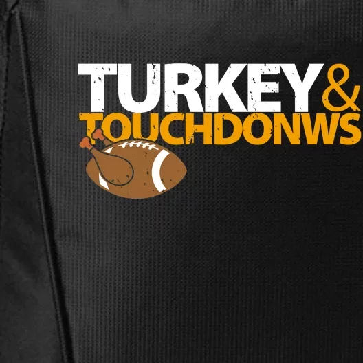 Turkey And Touchdowns City Backpack