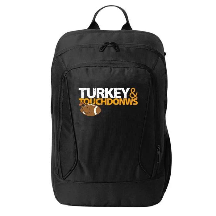 Turkey And Touchdowns City Backpack