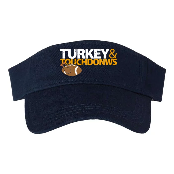 Turkey And Touchdowns Valucap Bio-Washed Visor