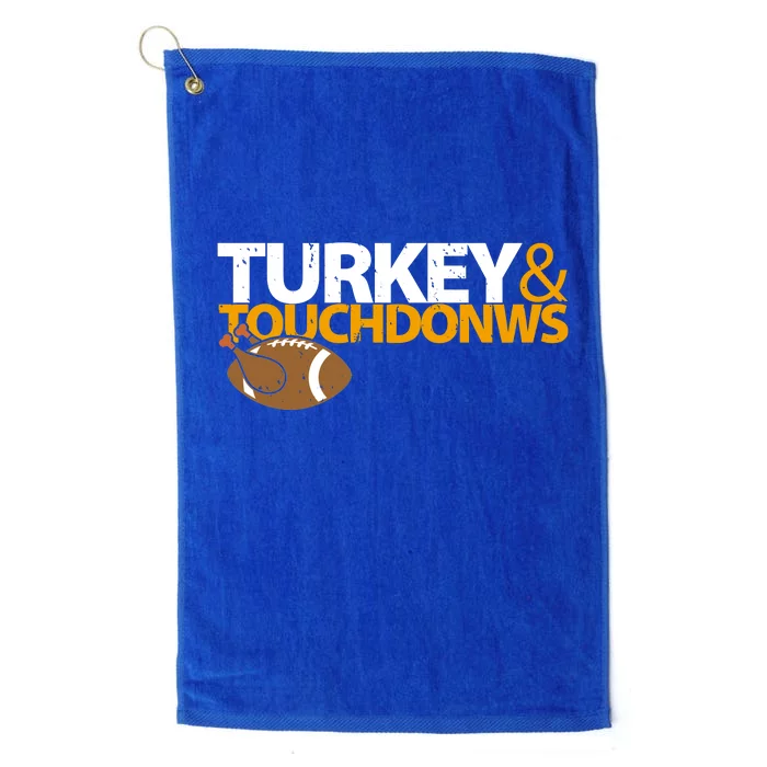 Turkey And Touchdowns Platinum Collection Golf Towel