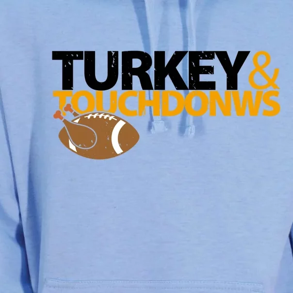 Turkey And Touchdowns Unisex Surf Hoodie