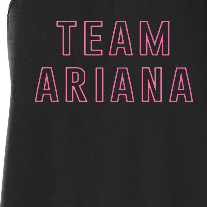 Team Ariana Women's Racerback Tank