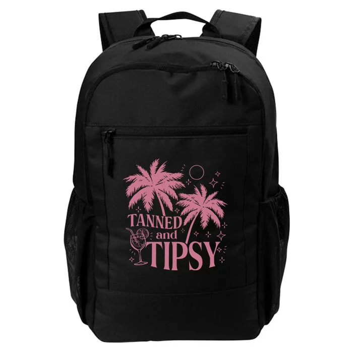 Tanned And Tipsy Beach Summer Daily Commute Backpack