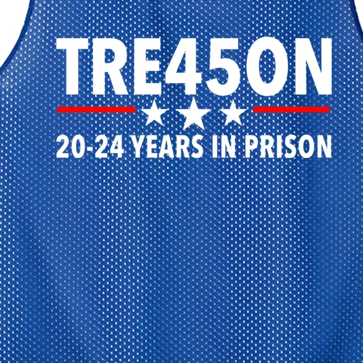 TRE45ON Anti Trump Treason 45 Mesh Reversible Basketball Jersey Tank