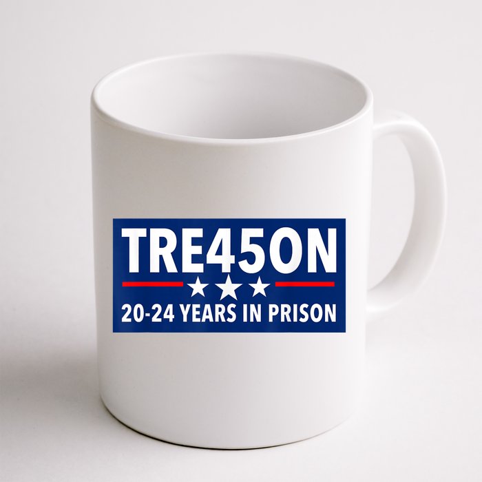 TRE45ON Anti Trump Treason 45 Front & Back Coffee Mug