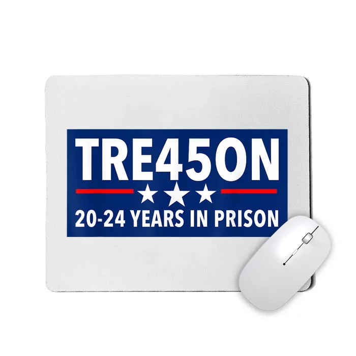 TRE45ON Anti Trump Treason 45 Mousepad