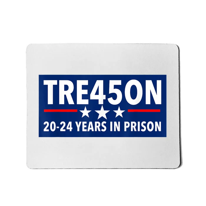 TRE45ON Anti Trump Treason 45 Mousepad