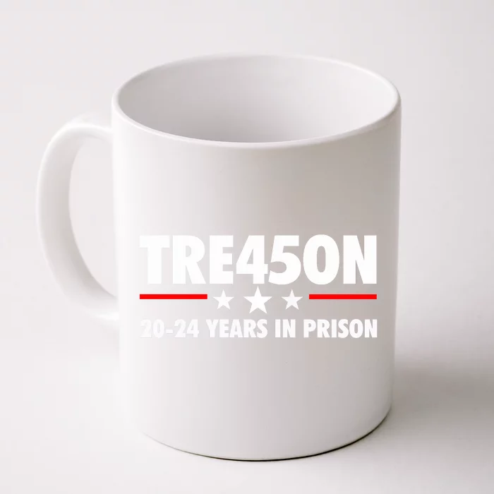 TRE45ON Anti Trump Treason 45 Front & Back Coffee Mug