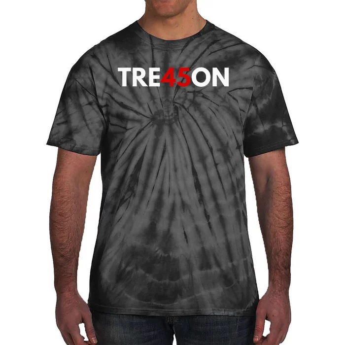 Tre45on Antitrump Treason 45 Tie-Dye T-Shirt