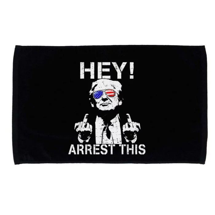 Trump Arrest This Microfiber Hand Towel