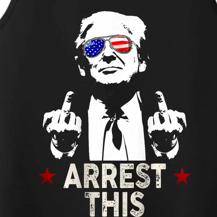 Trump Arrest This Funny Trump 2024 Performance Tank