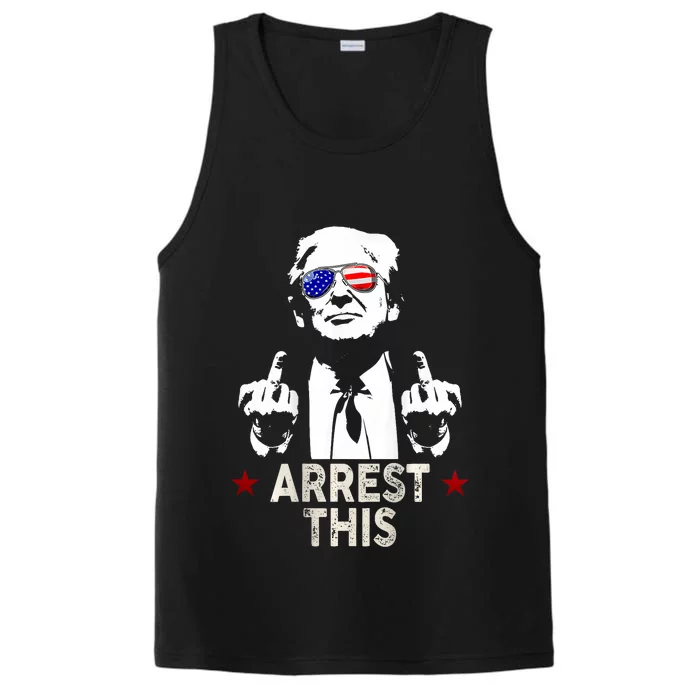 Trump Arrest This Funny Trump 2024 Performance Tank