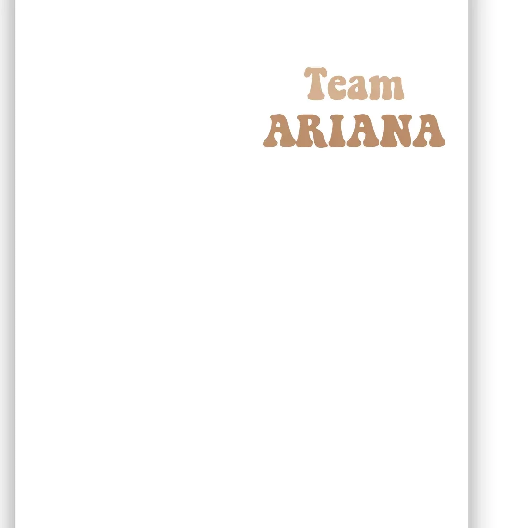 Team Ariana Trending Scandal Poster