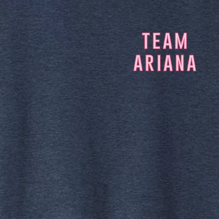 Team Ariana Women's Crop Top Tee