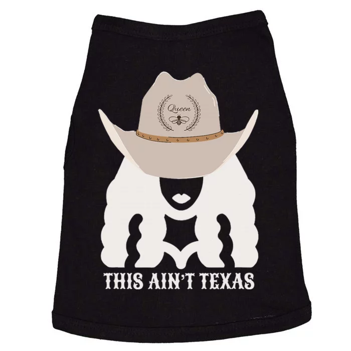 This Ain’T Texas Cowgirl Queen Bee Silhouette Texas Holdem Doggie Tank