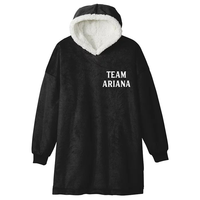 Team Ariana Hooded Wearable Blanket