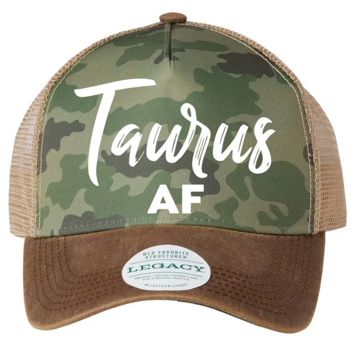 Taurus AF Taurus Astrology Zodiac Sign Taurus Birthday Legacy Tie Dye Trucker Hat