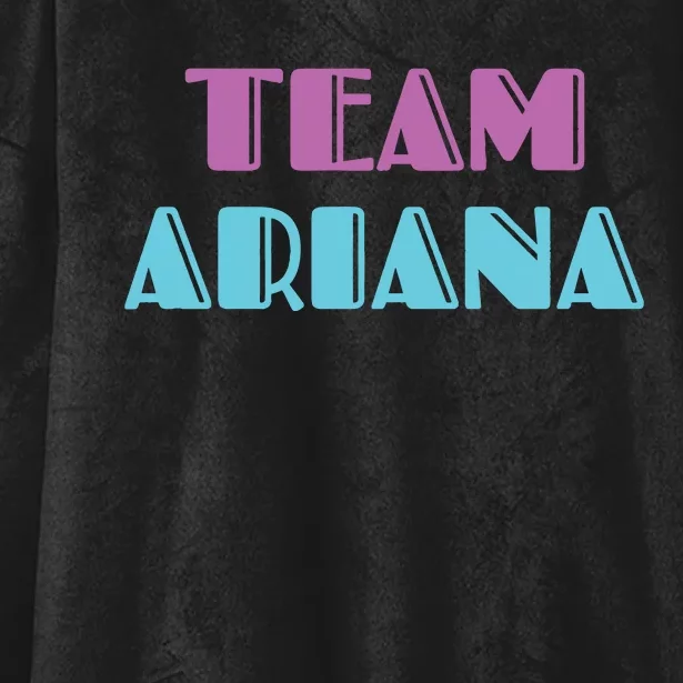 Team Ariana Hooded Wearable Blanket