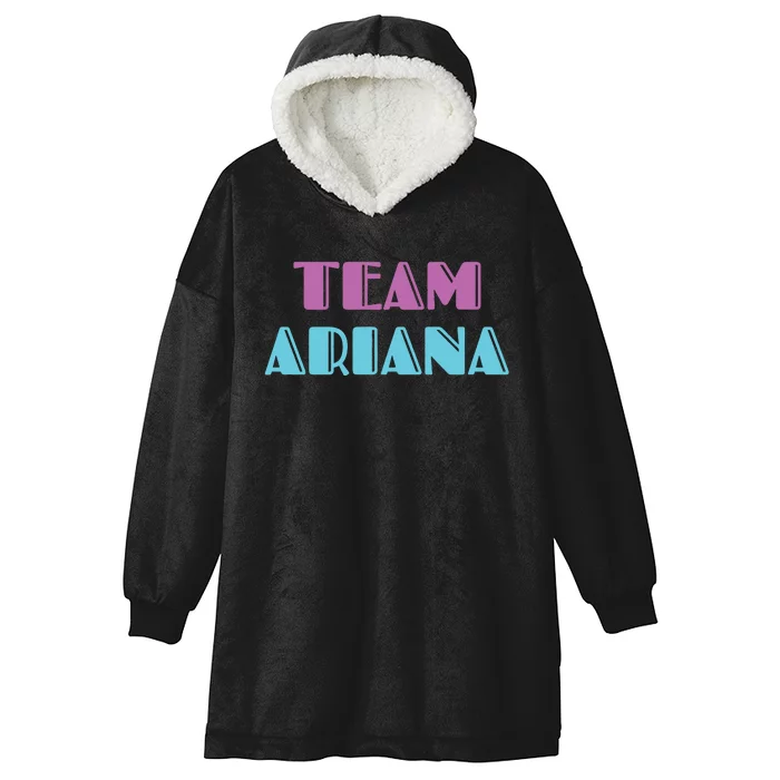 Team Ariana Hooded Wearable Blanket