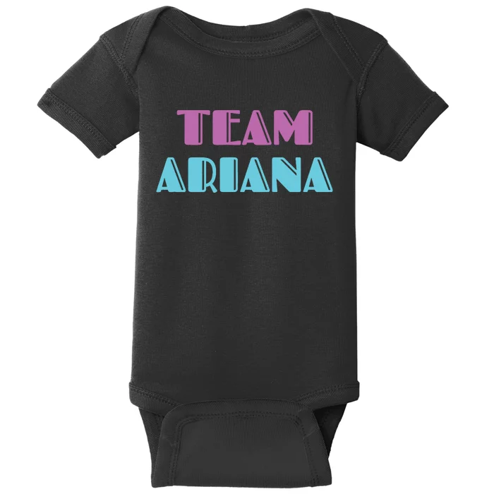 Team Ariana Baby Bodysuit