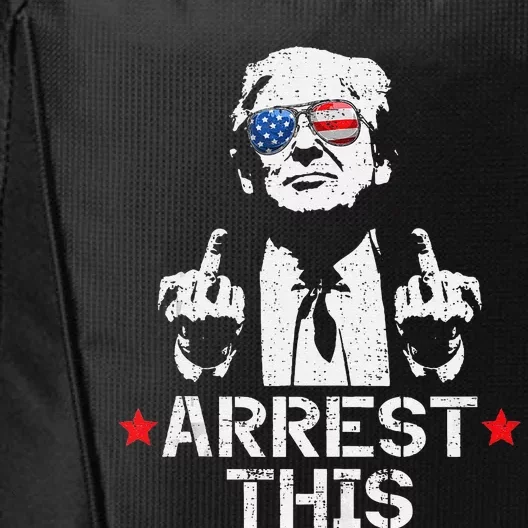 Trump Arrest This Gift City Backpack