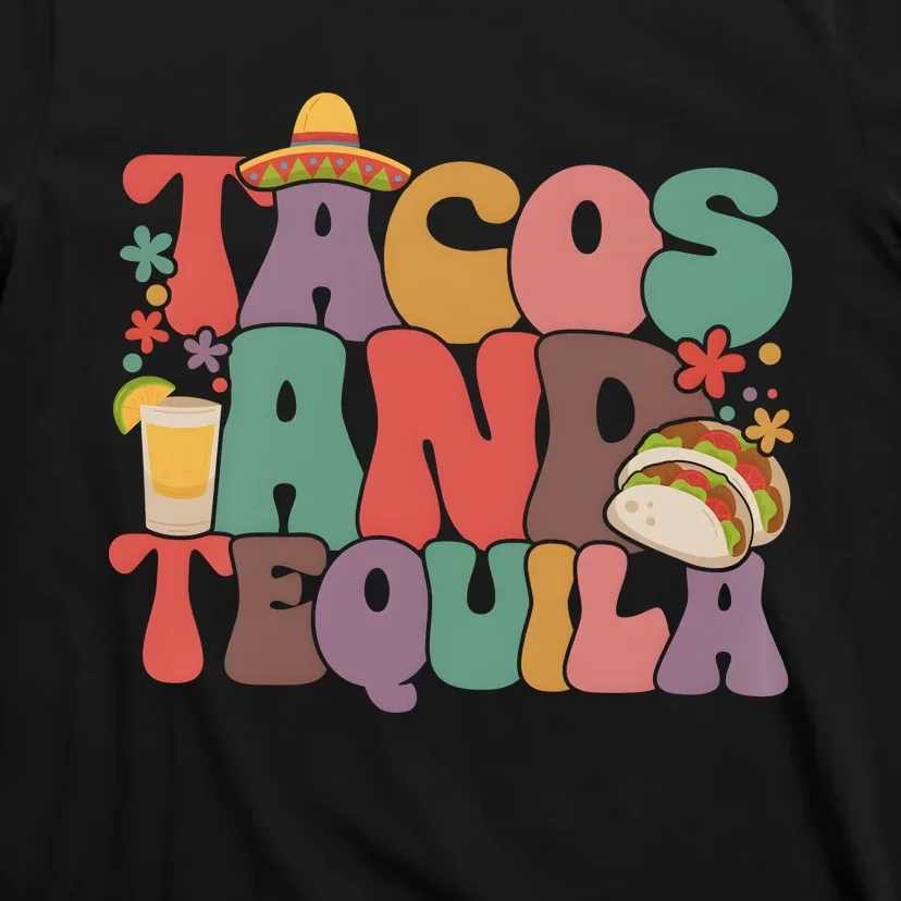 Tacos And Tequila Mexican Fiesta T-Shirt