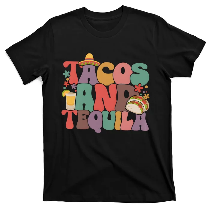 Tacos And Tequila Mexican Fiesta T-Shirt