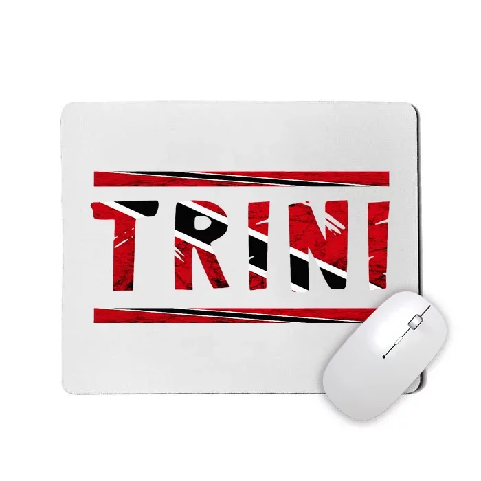 Trinidad And Tobago Trini Tobagonian Flag Pride Roots Mousepad