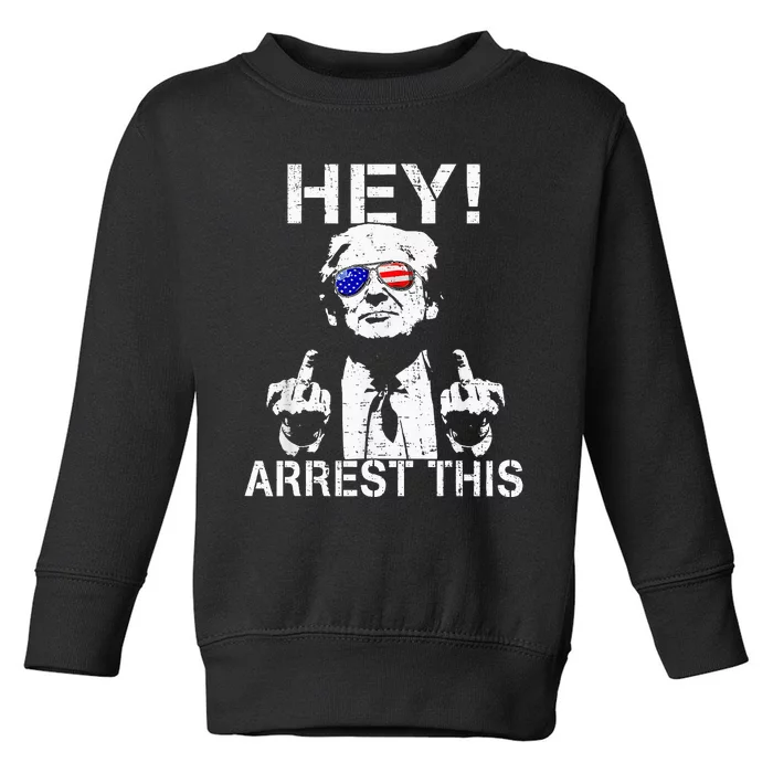 Trump Arrest This Toddler Sweatshirt