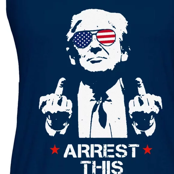 Trump Arrest This Ladies Essential Flowy Tank