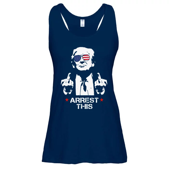 Trump Arrest This Ladies Essential Flowy Tank