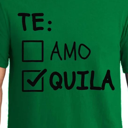 Te Amo Tequila Funny Cinco De Mayo Tequila Pajama Set