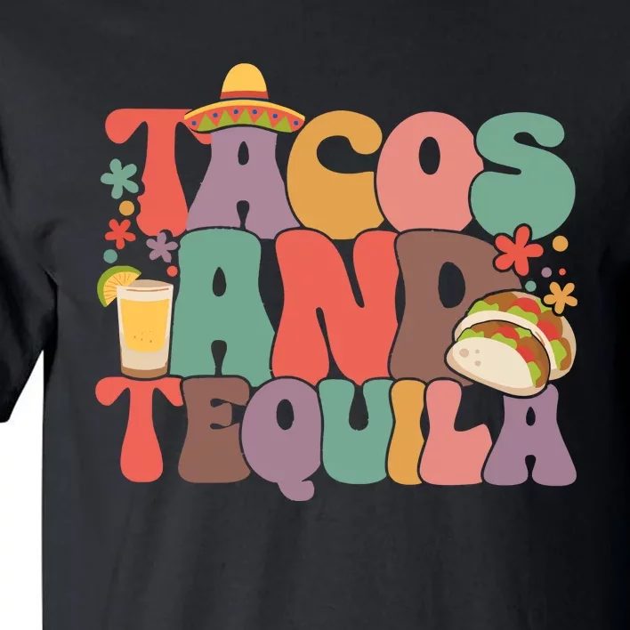 Tacos And Tequila Cinco De Mayo Tall T-Shirt