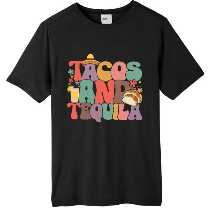 Tacos And Tequila Cinco De Mayo ChromaSoft Performance T-Shirt