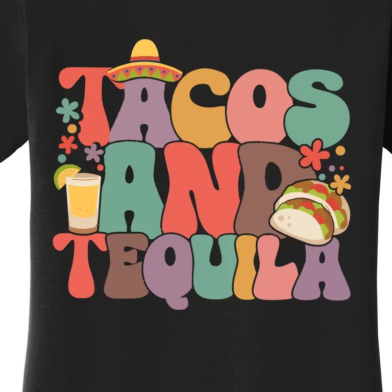 Tacos And Tequila Cinco De Mayo Women's T-Shirt