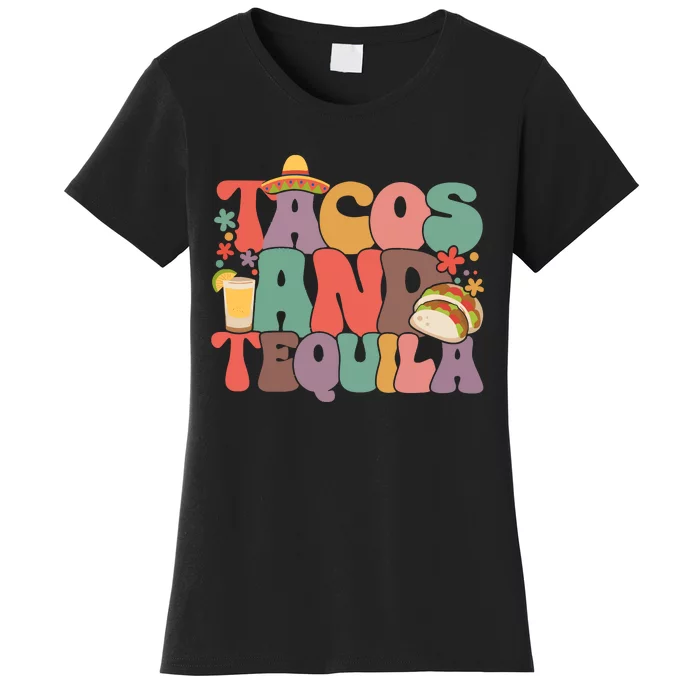 Tacos And Tequila Cinco De Mayo Women's T-Shirt