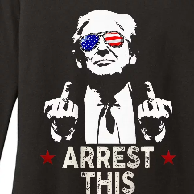 Trump Arrest This Womens CVC Long Sleeve Shirt