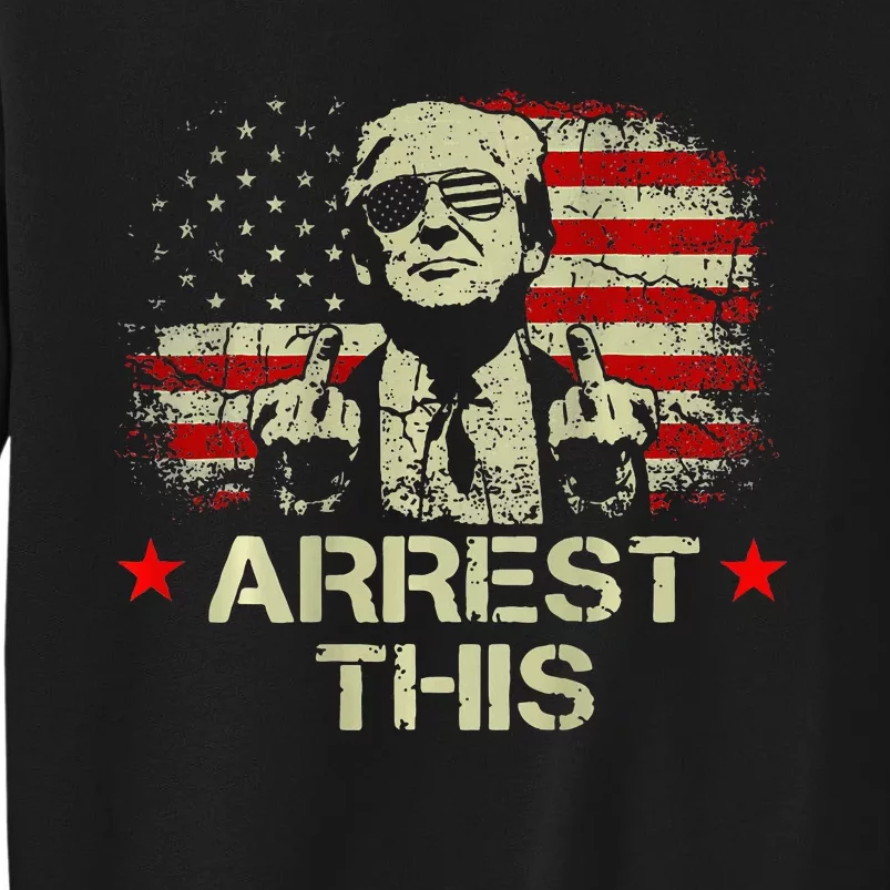 Trump Arrest This Funny Trump 2024 Front On The Back Sweatshirt